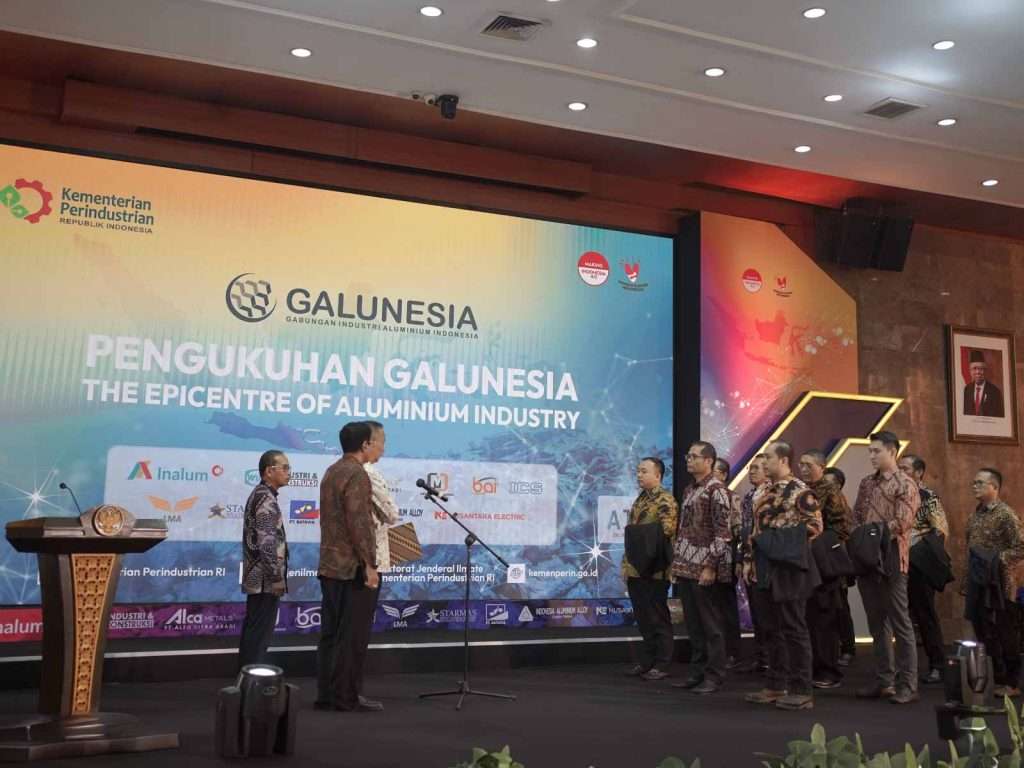 Pengukuhan Galunesia (Gabungan Industri Aluminium Indonesia)